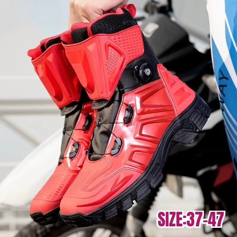 Botas de Motocicleta Masculina - Motorcycle Boots Waterproof Riding avaliação e preço