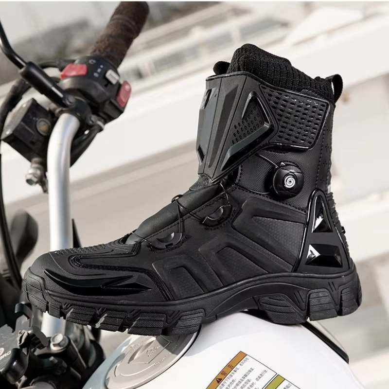 Botas de Motocicleta Masculina - Motorcycle Boots Waterproof Riding avaliação e preço