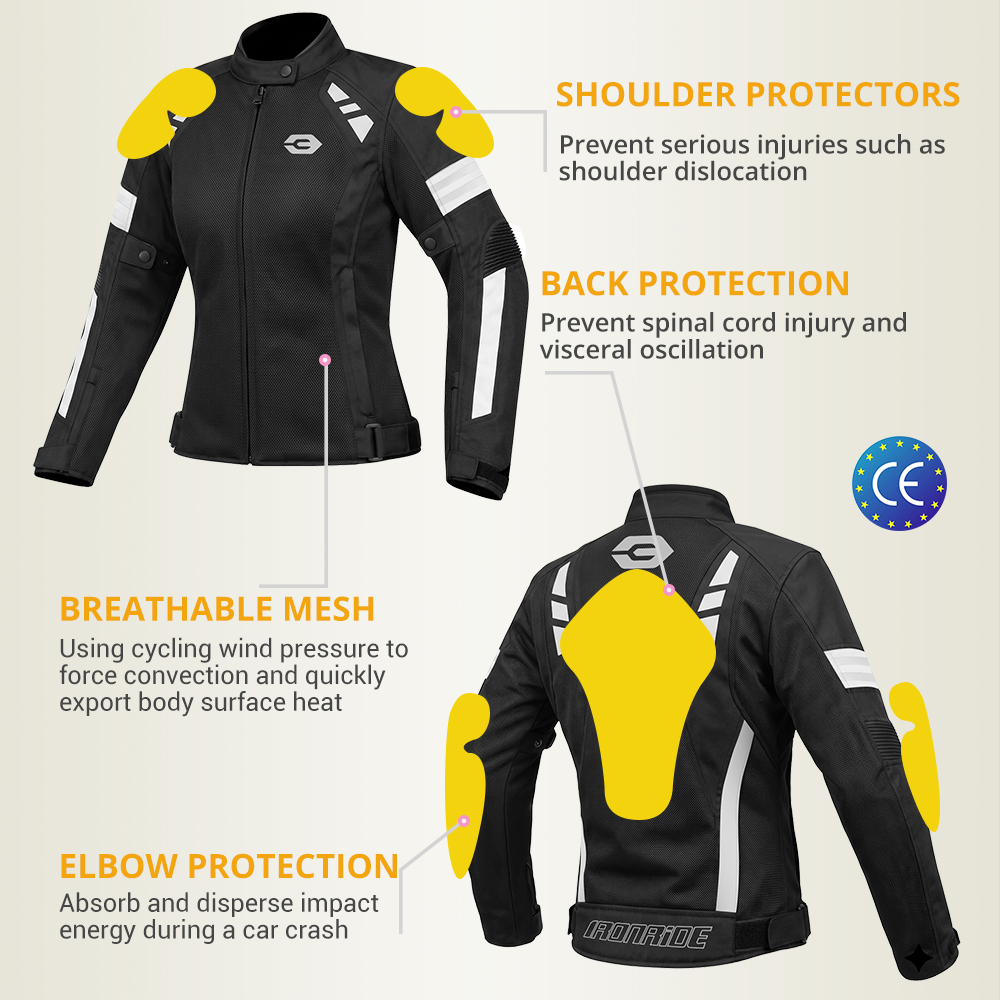 Jaquetas de Motocicleta Femini - Motorcycle Riding Jacket Waterproof avaliação e preço