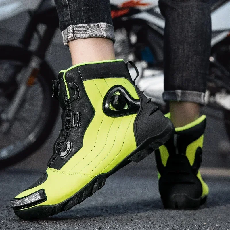 Equitação ao ar livre anti-des - Motorcycle Boots Waterproof Riding avaliação e preço
