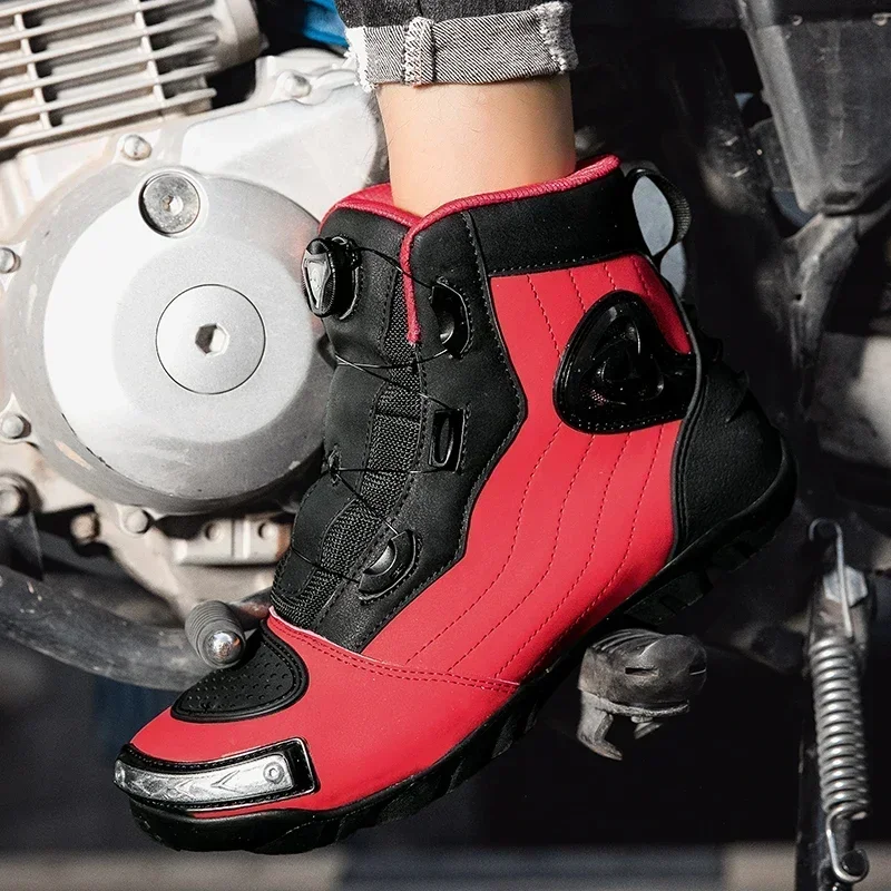 Equitação ao ar livre anti-des - Motorcycle Boots Waterproof Riding avaliação e preço