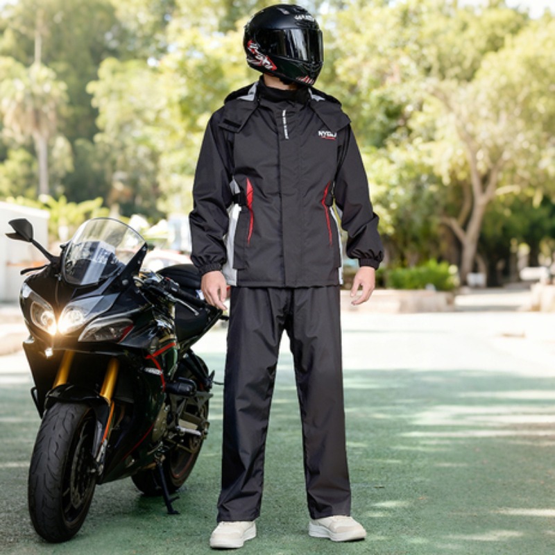 Capa de Chuva para Motocicleta - Motorcycle Riding Jacket Waterproof avaliação e preço