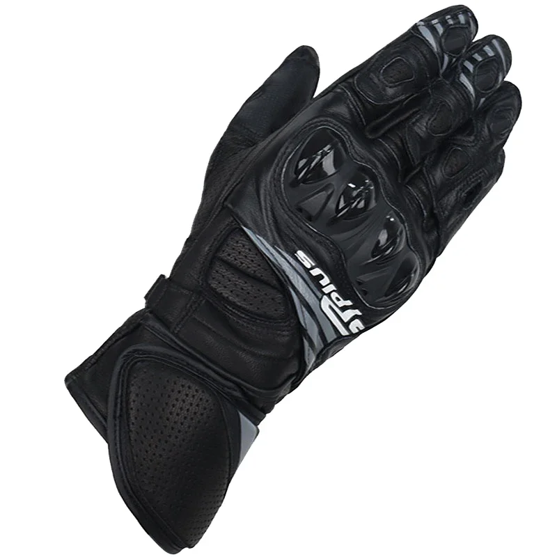 Luvas longas de couro para mot - Motorcycle Gloves Leather Knuckle avaliação e preço