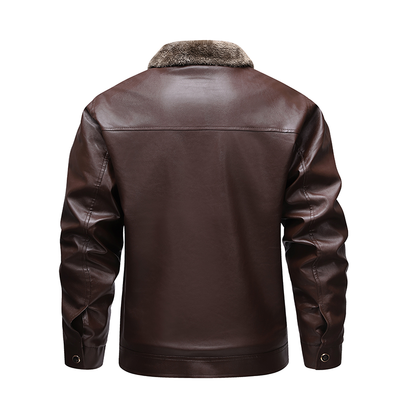 Jaqueta Masculina de Couro Sin - Leather Motorcycle Jacket Biker avaliação e preço