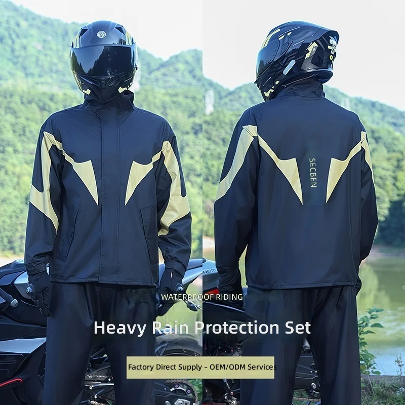 Conjunto de Chuva para Motocic - Motorcycle Rain Suit 2 Piece avaliação e preço