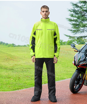 Conjunto de Chuva Impermeável  - Motorcycle Riding Jacket Waterproof avaliação e preço