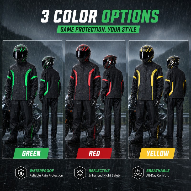 Conjunto de Jaqueta e Calças I - Motorcycle Riding Jacket Waterproof avaliação e preço