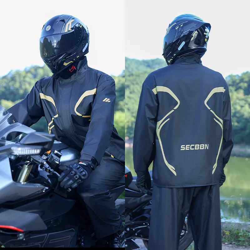 Conjunto de Chuva para Motocic - Motorcycle Rain Suit 2 Piece avaliação e preço
