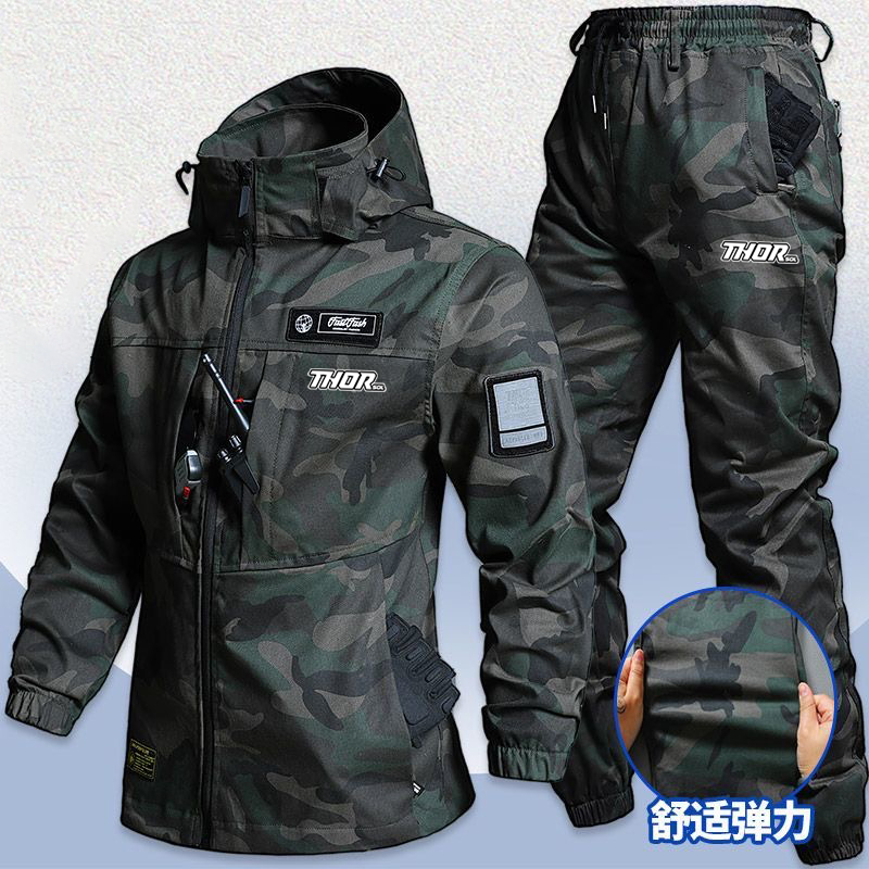 Thorsol conjunto de jaqueta de - Motorcycle Riding Jacket Waterproof avaliação e preço
