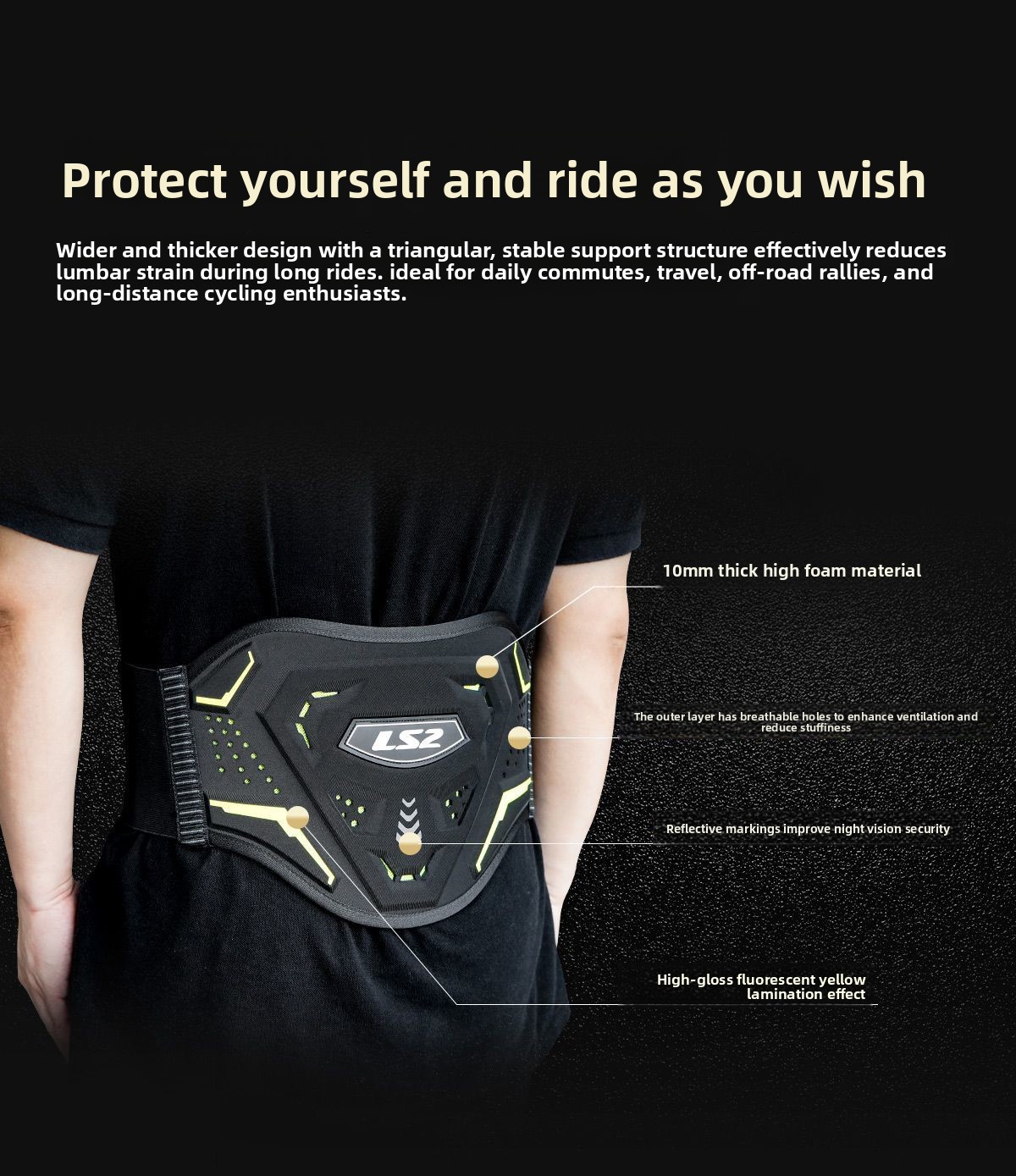 Cinto de proteção para a cintu - Motorcycle Kidney Belt Riding avaliação e preço