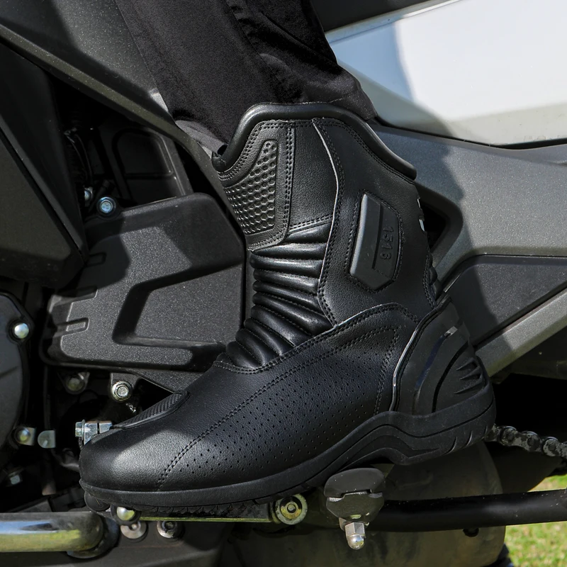 Botas de Motocicleta Equipamen - Motorcycle Boots Waterproof Riding avaliação e preço