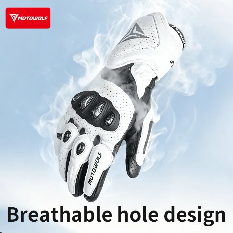 Luvas de Motocicleta MOTOWOLF, - Motorcycle Gloves Leather Knuckle avaliação e preço