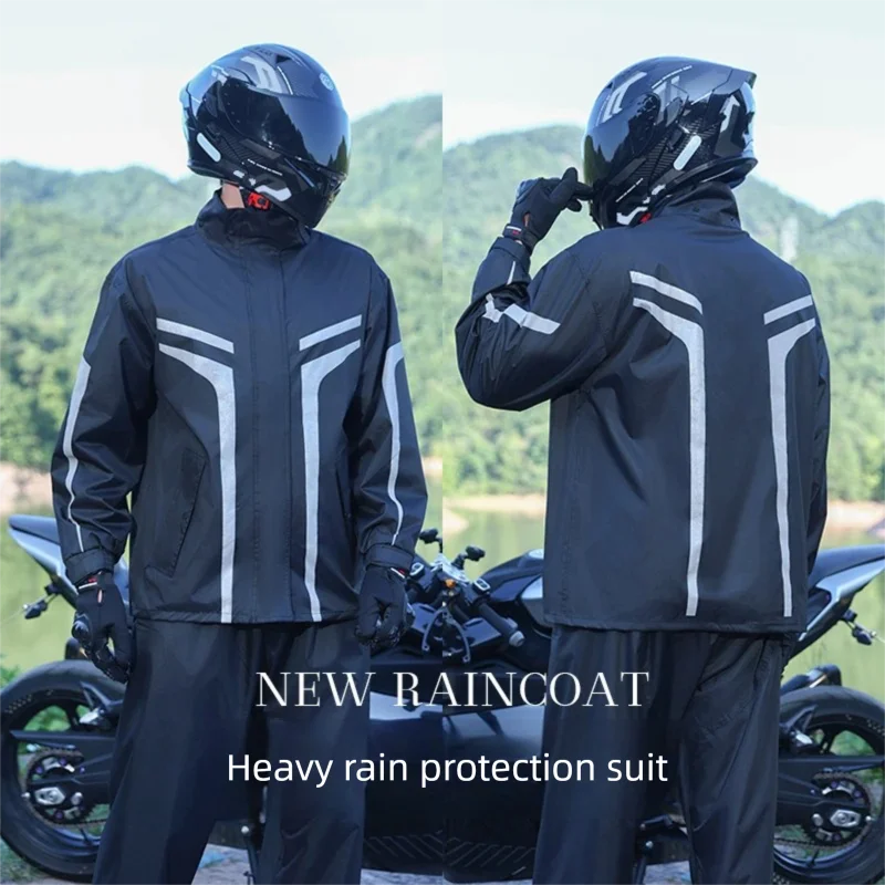 Conjunto de Chuva para Motocic - Motorcycle Rain Suit 2 Piece avaliação e preço