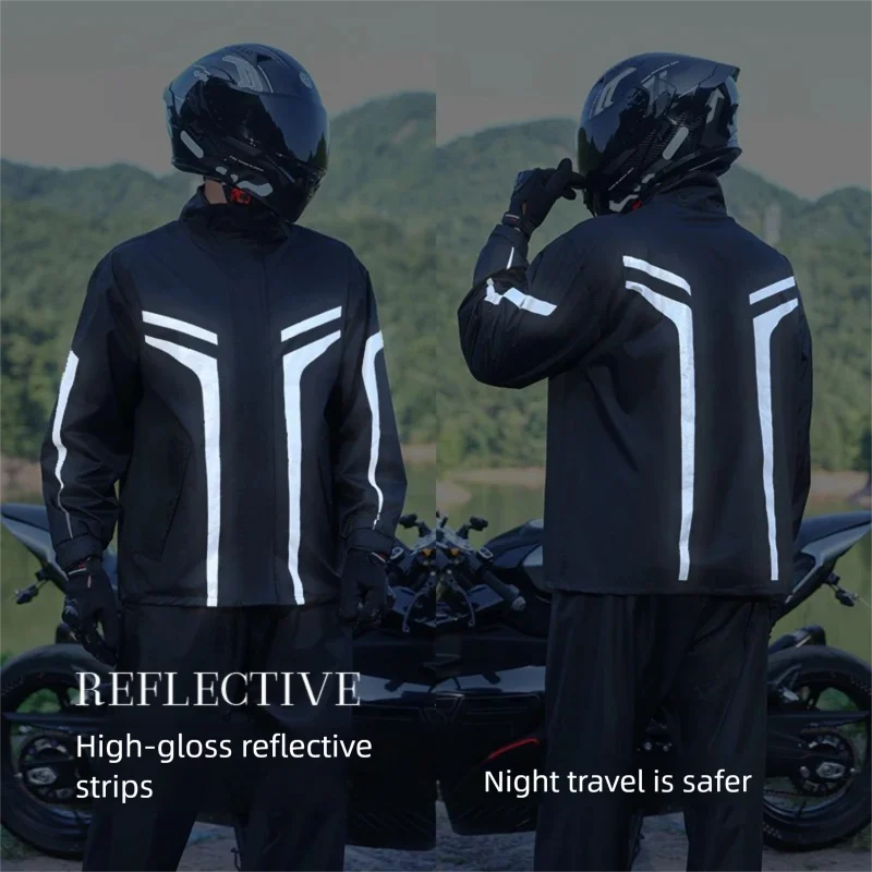 Conjunto de Chuva para Motocic - Motorcycle Rain Suit 2 Piece avaliação e preço