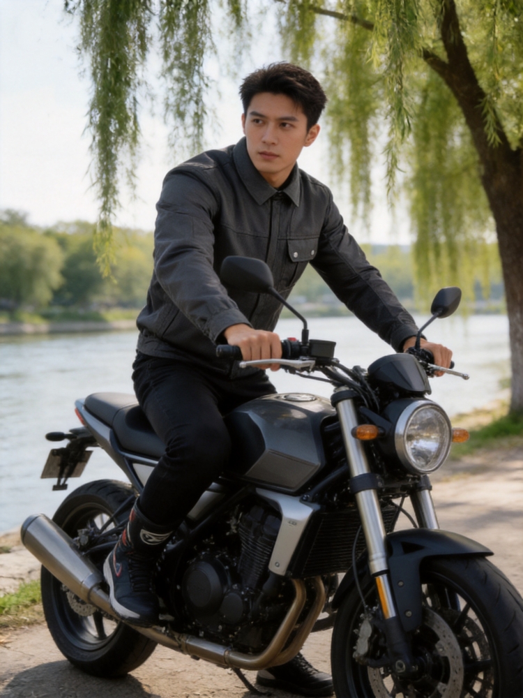 Jaqueta de Motocicleta Retro d - Motorcycle Mesh Jacket Summer Breathable avaliação e preço