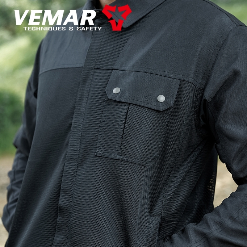 Jaqueta de Motocicleta Retro d - Motorcycle Mesh Jacket Summer Breathable avaliação e preço